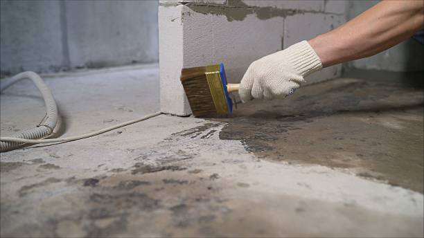 SJ Waterproofing Pros Waterproofing coverage map for Edgerton, OH and surrounding area
